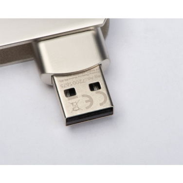 Logo trade promotional merchandise image of: USB stick 16GB TWISTER