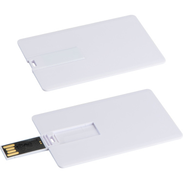 Logo trade promotional merchandise image of: USB Card SLOUGH 8 GB