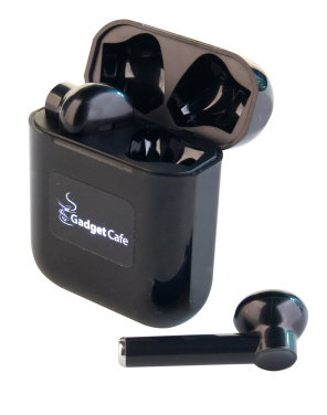 Logo trade promotional products picture of: Wireless earbuds with light up logo
