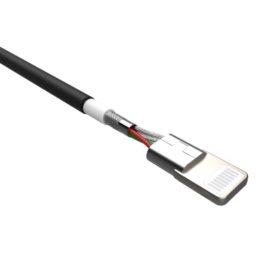 Logo trade corporate gifts image of: DATA TRANSFER CABLE LK15AL Type A- Mfi Lightning