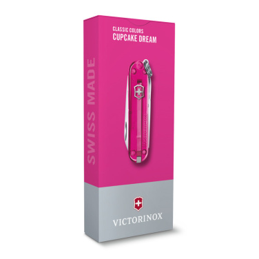 Logo trade promotional gifts picture of: Pocket knife Classic SD transparent Victorinox