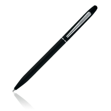 Logo trade business gifts image of: Metal ballpoint pen touch pen ADELINE Pierre Cardin