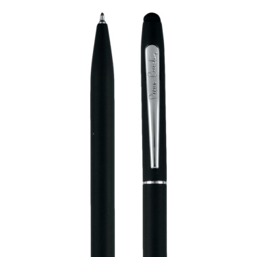 Logo trade corporate gift photo of: Metal ballpoint pen touch pen ADELINE Pierre Cardin