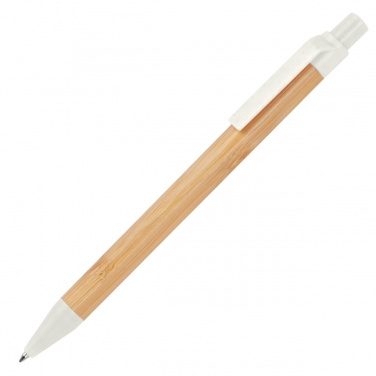 Logo trade promotional products picture of: Wheatstraw and bamboo ballpen HALLE
