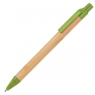 Logotrade corporate gift picture of: Wheatstraw and bamboo ballpen HALLE