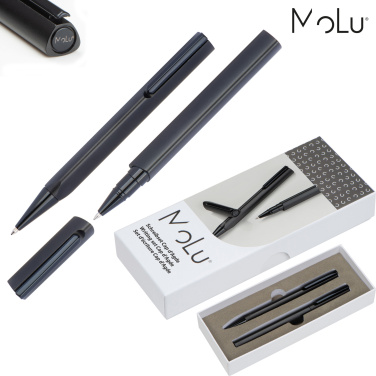 Logo trade corporate gifts image of: Writing set CAP D AGDE MoLu