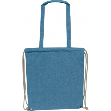 Logo trade corporate gift photo of: Recycled cotton bag ADDISON