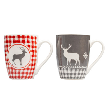 Logotrade corporate gifts photo of: 2 Xmas mugs ANKARA
