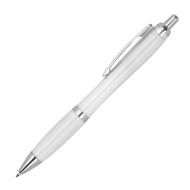 Logotrade promotional giveaways photo of: Transparent ballpen ALKEN