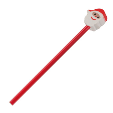 Logo trade promotional items image of: Pencils with eraser DEER