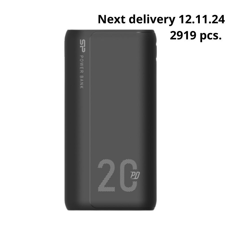 Logo trade business gifts image of: Power bank Silicon Power QS15 20000 mAh