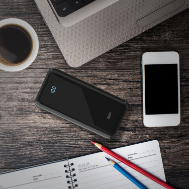 Logo trade corporate gifts picture of: Power bank Silicon Power QS28 20000 mAh