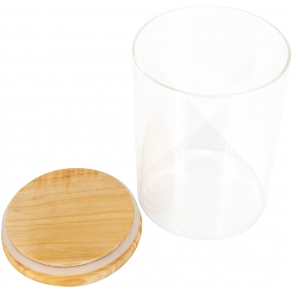 Logo trade promotional merchandise picture of: Pojemnik szklany OSAKA 700 ml