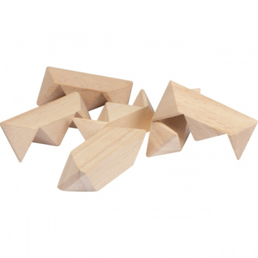 Logotrade promotional item picture of: Wooden puzzle TOULOUSE
