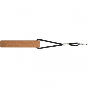 Logotrade promotional items photo of: Cork keyring ROSKILDE