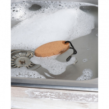 Logo trade promotional merchandise picture of: Cork keyring ROSKILDE