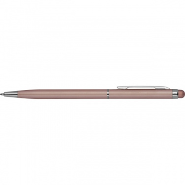 Logo trade promotional gift photo of: Ball pen with touch function CATANIA