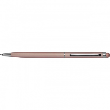 Logo trade promotional product photo of: Ball pen with touch function CATANIA
