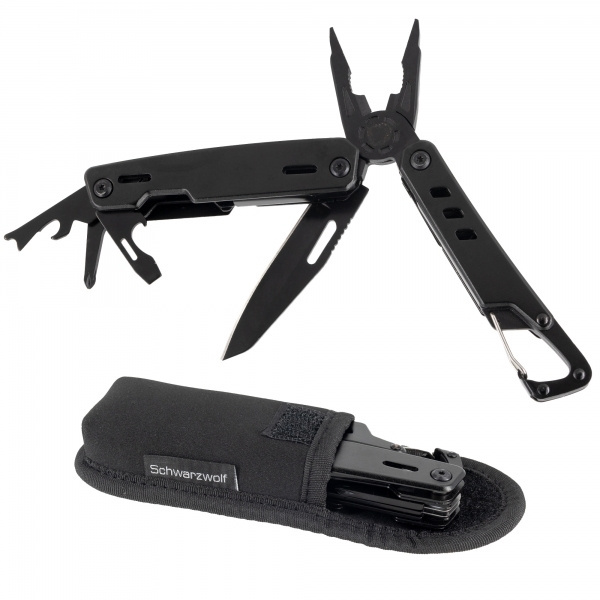 Logotrade promotional gifts photo of: Multitool NOBLE Schwarzwolf