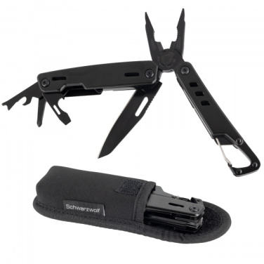 Logotrade promotional product image of: Multitool NOBLE Schwarzwolf