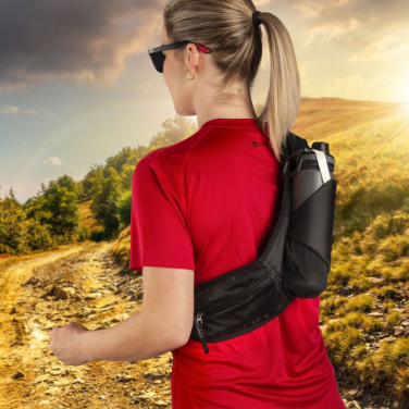 Logo trade advertising product photo of: Sport belt bag MAFADI Schwarzwolf