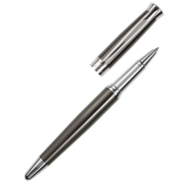 Logo trade promotional giveaway photo of: Metal roller pen ROI