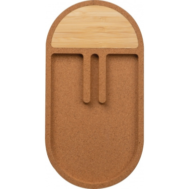 Logotrade promotional merchandise image of: Desk organiser with charging station LANCASTER