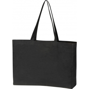 Logo trade promotional giveaway photo of: Organic cotton bag BARI