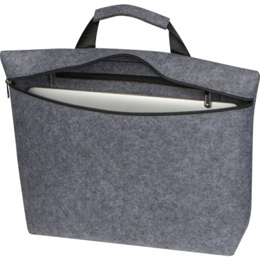 Logotrade promotional giveaway picture of: RPET Laptop Bag LUGANO