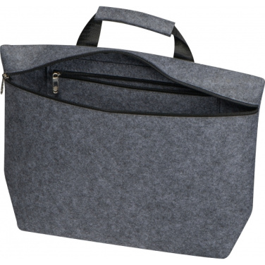 Logo trade promotional giveaways image of: RPET Laptop Bag LUGANO