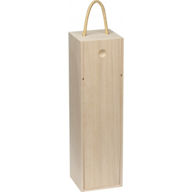 Logo trade promotional merchandise picture of: Wine box DAVENPORT
