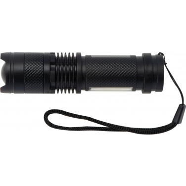 Logo trade promotional gifts image of: Rechargeable flashlight AARHUS