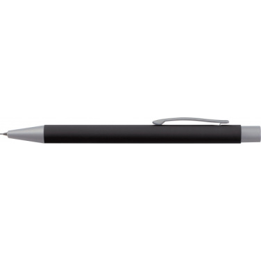 Logo trade promotional gift photo of: Mechanical pencil soft touch ANCONA