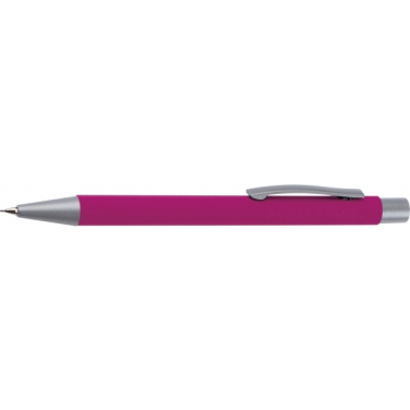 Logotrade promotional gifts photo of: Mechanical pencil soft touch ANCONA