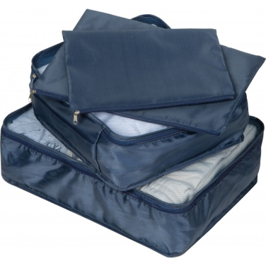 Logo trade promotional item photo of: 4-piece travel set BELMONT
