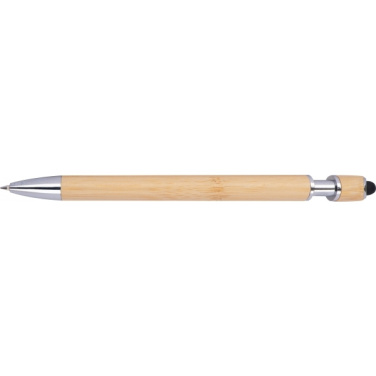 Logo trade promotional merchandise image of: Ballpoint pen touch pen Nairobi