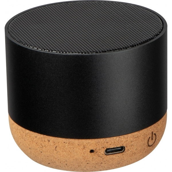 Logo trade promotional merchandise image of: Recycled speaker Brest