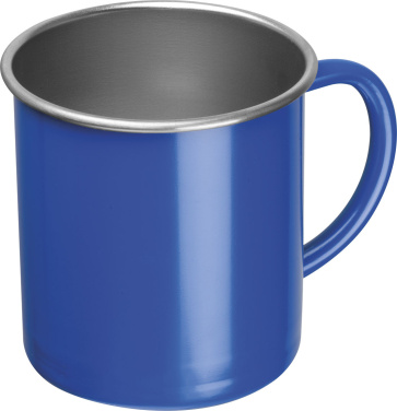 Logo trade promotional product photo of: Steel cup Trezzo