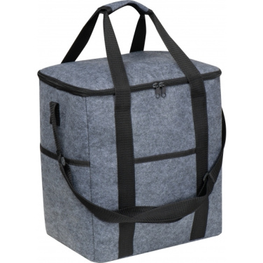 Logo trade promotional merchandise photo of: RPET cooler bag Santo Domingo