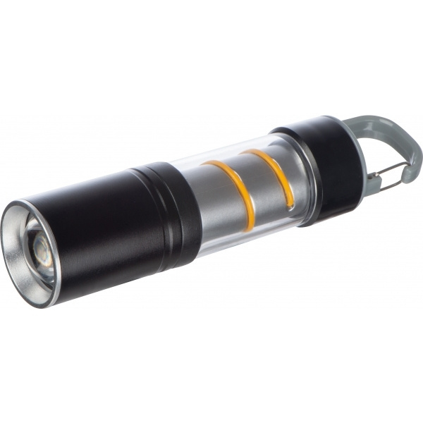 Logo trade promotional items image of: Rechargeable flashlight Tulsa