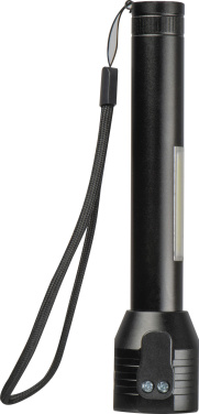 Logo trade promotional giveaways image of: Rechargeable flashlight Trent