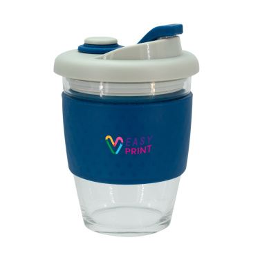 Logotrade advertising product picture of: Glass coffee cup 340 ml