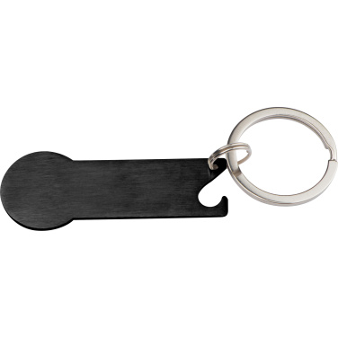Logotrade corporate gifts photo of: Keyring with shopping cart chip STICKIT