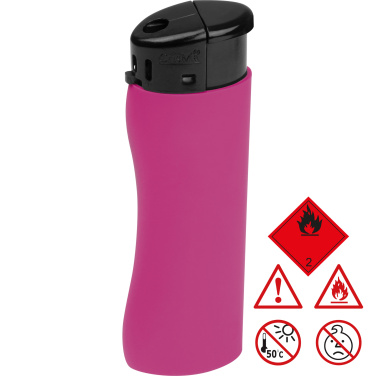 Logo trade promotional giveaways image of: Electronic lighter MOUSCRON