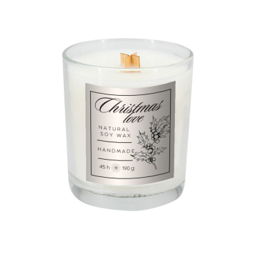Logotrade corporate gifts photo of: Soy candle 190g Christmas love