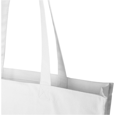 Logotrade promotional merchandise image of: Florida 270 g/m² GRS recycled gusset tote bag 14L