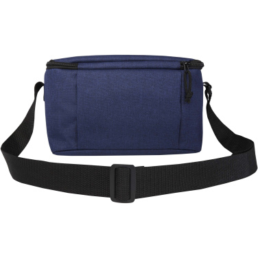 Logo trade promotional giveaways image of: Tundra 6-can GRS RPET cooler bag 5L