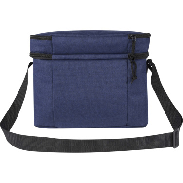 Logotrade promotional product image of: Tundra GRS RPET double compartments cooler bag 13L