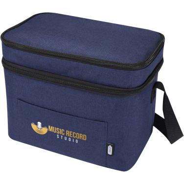 Logo trade advertising products image of: Tundra GRS RPET double compartments cooler bag 13L