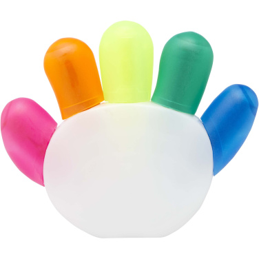 Logotrade promotional item picture of: Patina 5-colour highlighter